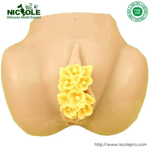 Вагина 3D секс силиконовые формы для мыла Ремесло свечная глина ручной работы