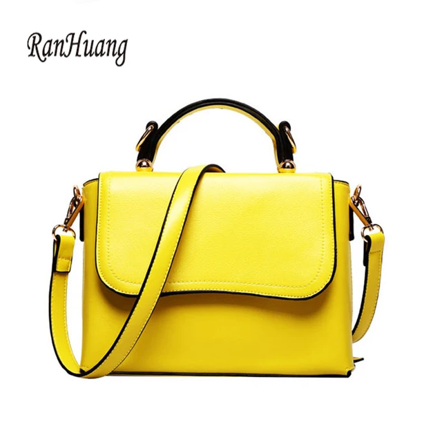 Ranhuang Women Casual Handbags Pu Leather Shoulder Bags Las Ranhuang Women Casual Handbags Pu Leather Shoulder Bags Las Fashion Messenger Functional Bolsas Feminina