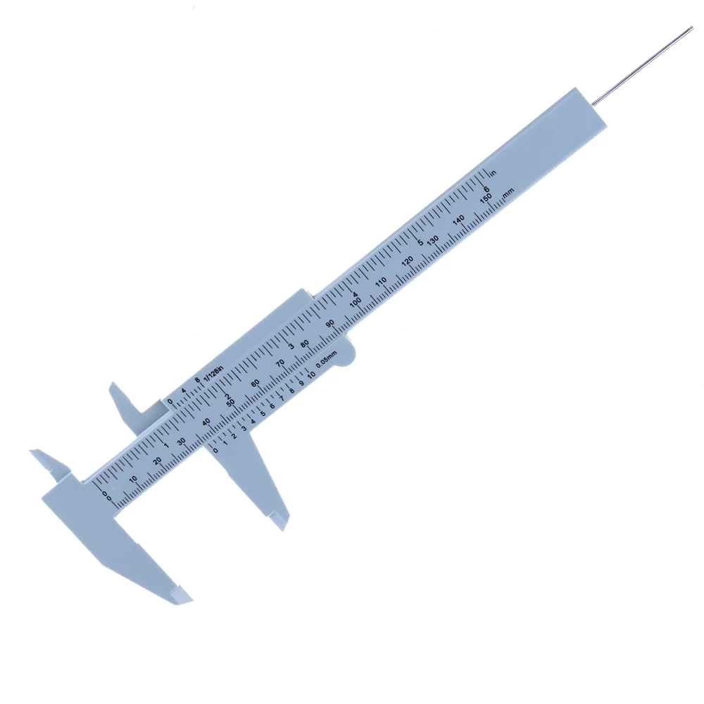 

1 Pcs Double Scale Sliding Gauge EyebRow Ruler Permanent Makeup Eyebrow Tattoo Measuring Ruler Caliper Measure Tools New
