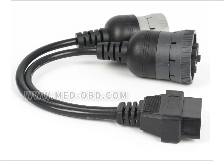 Грузовик Y КАБЕЛЬ OBD2 16pin женский J1708 6pin/J1939 9pin J1962F для J1708/J1939 Y КАБЕЛЬ