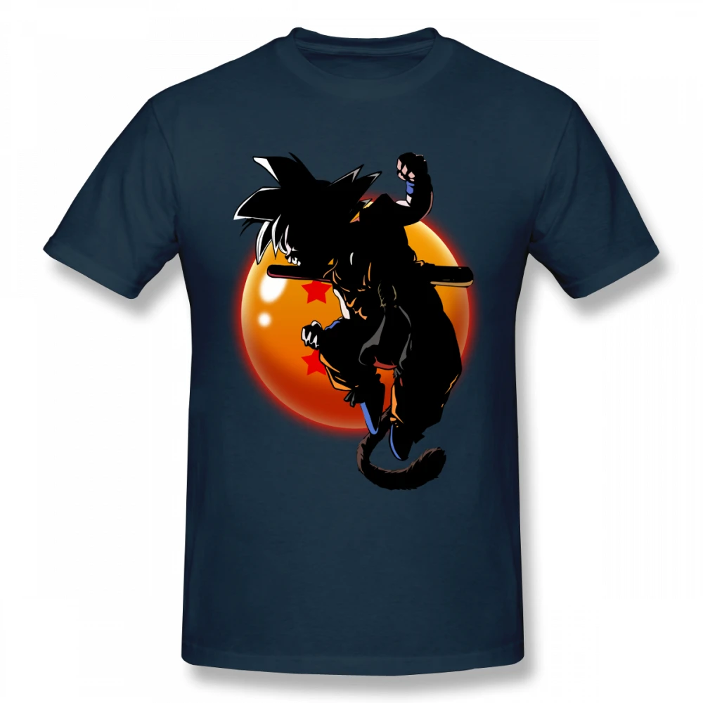Awe некоторые супер футболка Saiyan рубашка Dragon Ball Z футболка для мужчин Saiyan Rules Son аниме Гоку стиль футболка - Цвет: Тёмно-синий