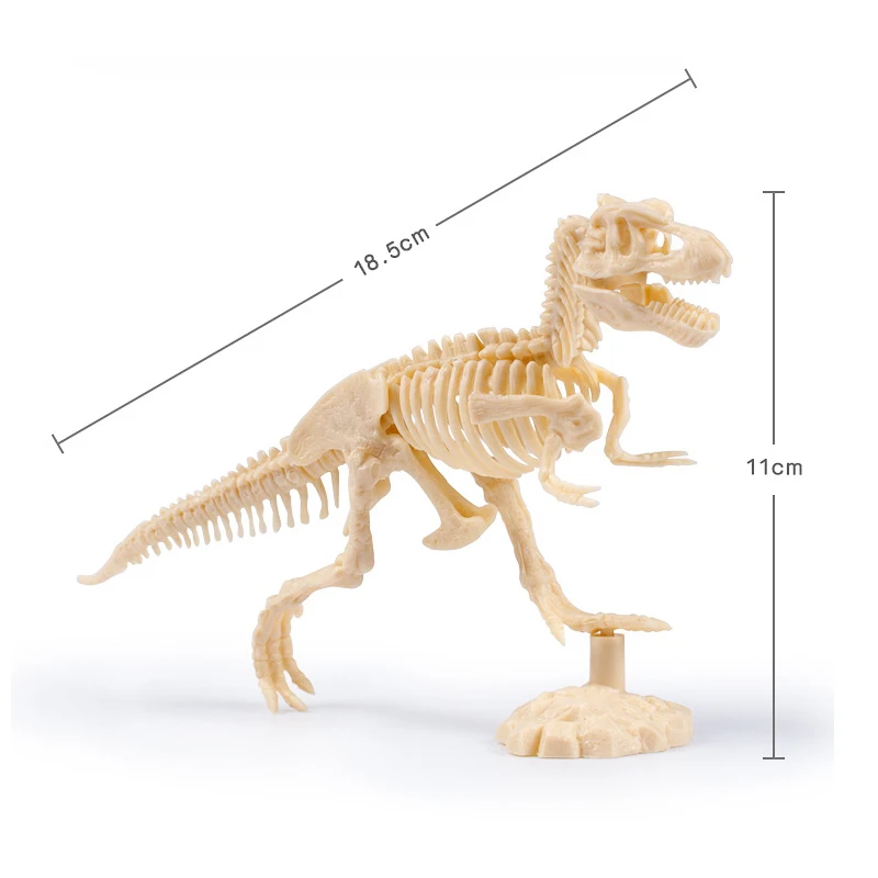 Динозавр набор "раскопки" моделирование археологии к тому, что для прокладки окаменелости игрушечной модели Детская обучающая игрушка Трицератопс
