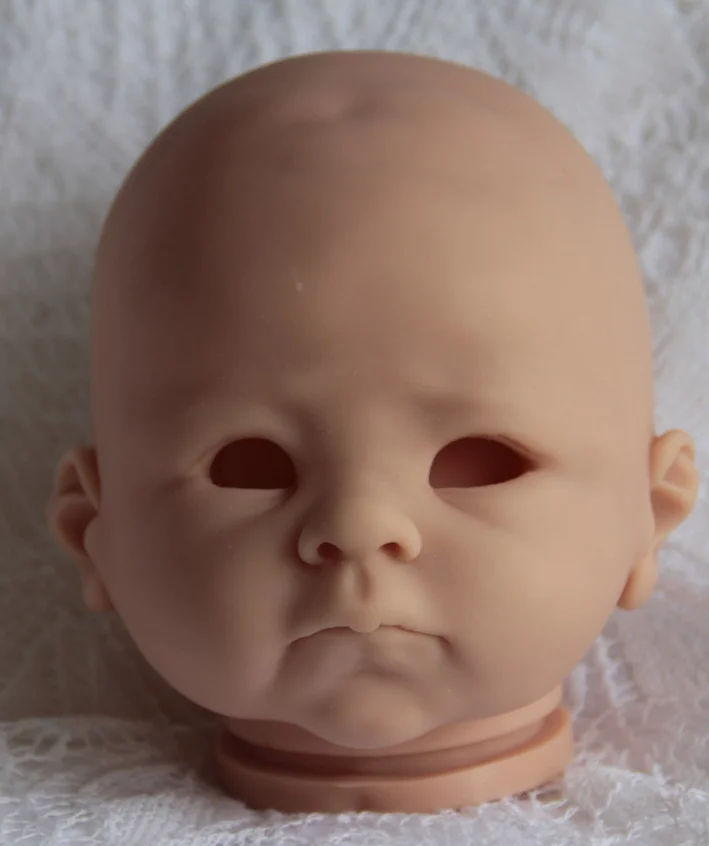 22 дюймов Reborn Baby Doll комплект Неокрашенный кукла Запчасти Мягкая силиконовая виниловая Реалистичная кукла-новорожденная из Наборы незавершенной свободная детская одежда с фантазийным рисунком пресс-форм