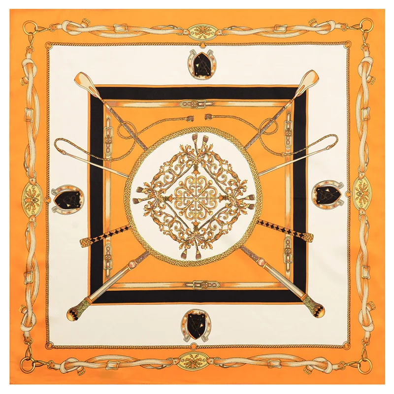  Free Shipping Women Handkerchief Ladies Headscarf Girl Neckerchief Headband Floral Pattern Pocket S