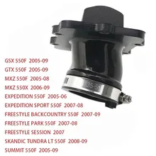 CARBURETOR FLANGE SOCKET CARB BOOT adapter adaptor for Ski-Doo MXZ550F 05-08 / MXZ550X 06-09 / LT550F 08-09 / SUMMIT550F 05-09