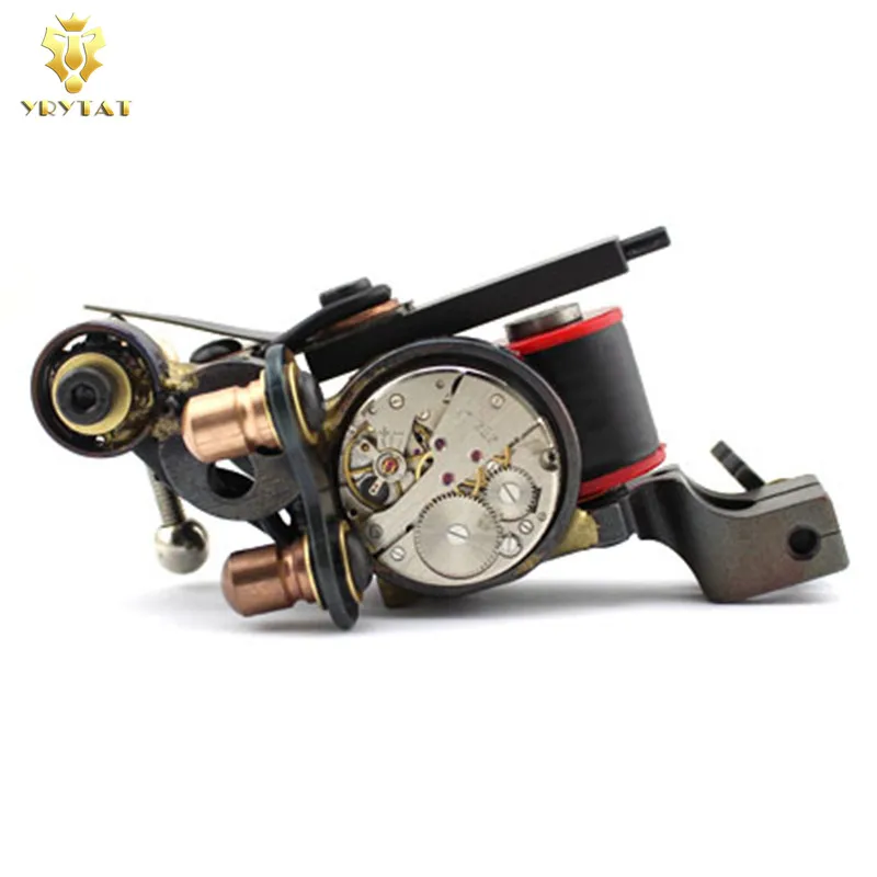

Handmade Iron Luos Tattoo Machine Gun 10 Wrap Coil 25mm Height Supply LTM#