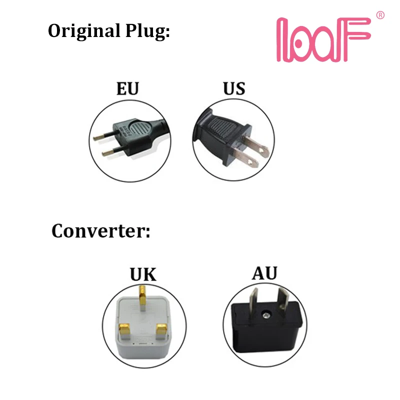 EU/US plug LOOF 1 шт. 80 Вт Кератиновый клей горшок плита для клея с регулятором температуры для предварительно скрепленных кератиновых волос