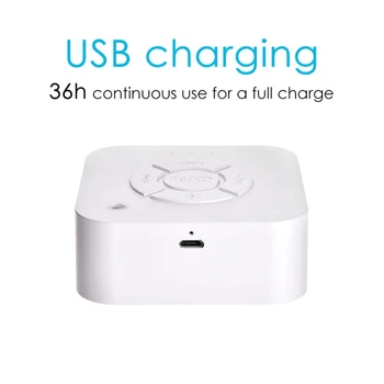 

USB charging timing shutdown sleep instrument sleep sound machine for sleeping and relaxing for kids, adults, home office travel
