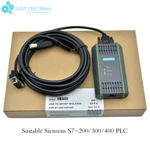 USB-MPI DP PPI Siemens S7-200/300/400 PLC Programming Cable USB A2 6GK1 571-0BA00-0AA0 PC Adapter for S7 System copper wire USB-MPI DP PPI Siemens S7-200/300/400 PLC Programming Cable USB A2 6GK1 571-0BA00-0AA0 PC Adapter for S7 System copper wire