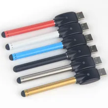 100 шт. O pen батарея для вейпа 510 резьба с USB зарядным устройством электронные сигареты картриджи стилус для сенсорного экрана для CE3 испаритель ручка картриджи