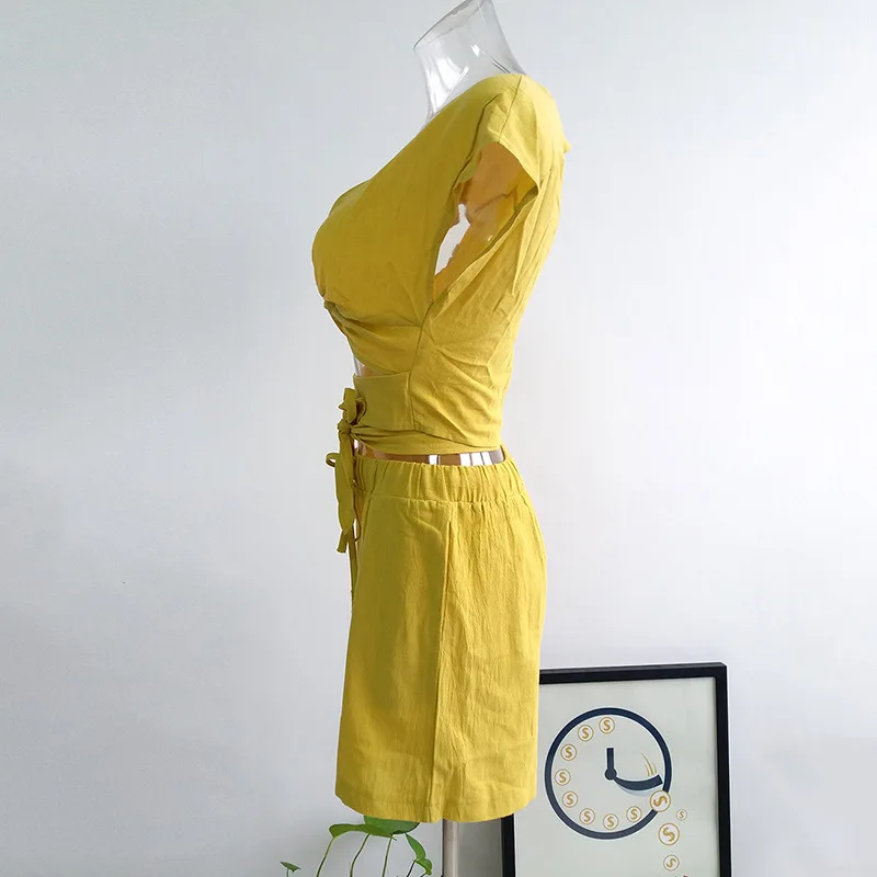 Fashion Ladies 2019 Button Summer v neck Frenulum Rompers Short Jumpsuit Casual Women Playsuit High Waist hollow out Rompe Fashion Ladies 2019 Button Summer v neck Frenulum Rompers Short Jumpsuit Casual Women Playsuit High Waist hollow out Rompe