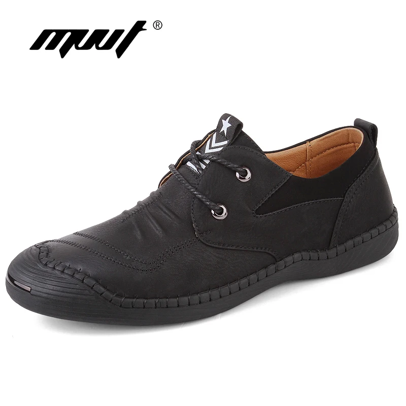 Vente Nouveau 2018 Qualité Split En Cuir Chaussures Hommes Casual Chaussures Classique Rétro Dentelle Up Sur Hommes Mocassins Hommes Appartements Offre Spéciale Zapatos hombre