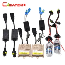 Cawanerl H1 H3 H7 H8 H9 H11 9005 9006 55 Вт Canbus HID Ксенона 3000 К Лампы ПЕРЕМЕННОГО ТОКА Балласт Декодер Устранение Мерцания Свет Фар Автомобиля