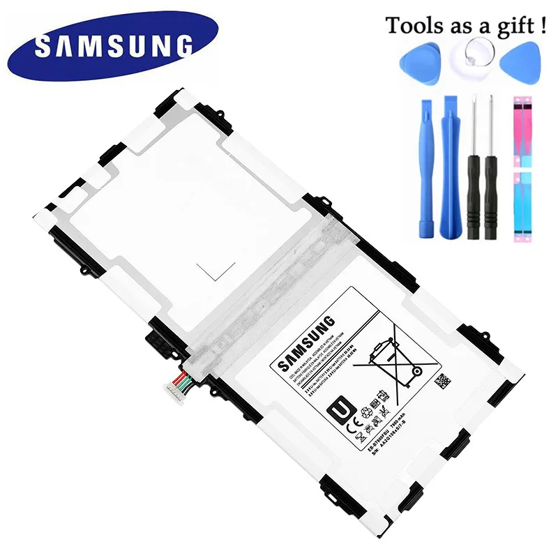 

100% Original Tablet Battery EB-BT800FBU EB-BT800FBC For Samsung GALAXY Tab S 10.5 SM-T800 SM-T801 T805C SM-T805 T807 7900mAh