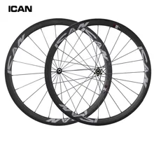 2015 New chinese carbon wheels 38mm clincher 23mm width road bike wheelset novatec hubs with Sapim spokes SP-38C