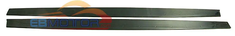 MP style Real carbon fiber side skirts body kits apron 1pair for BMW F80 M3 4-door F82 M4 2-door 2014UP  B363