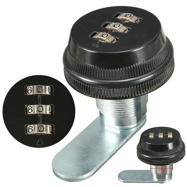 3 Digit Combination Lock Password Lock KEYLESS Mailbox