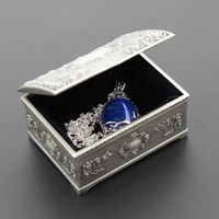 925 Sterling Silver The Vampire Diaries Katherine Pierce Daylight Necklace Nature Lapis With Retro Box - Image 5