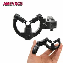 1Pc Archery Compound Bow Arrow Rest Adjustable Right Left Hand Brush Biscuit  Capture Whisker For Hunting Shooting Accessories