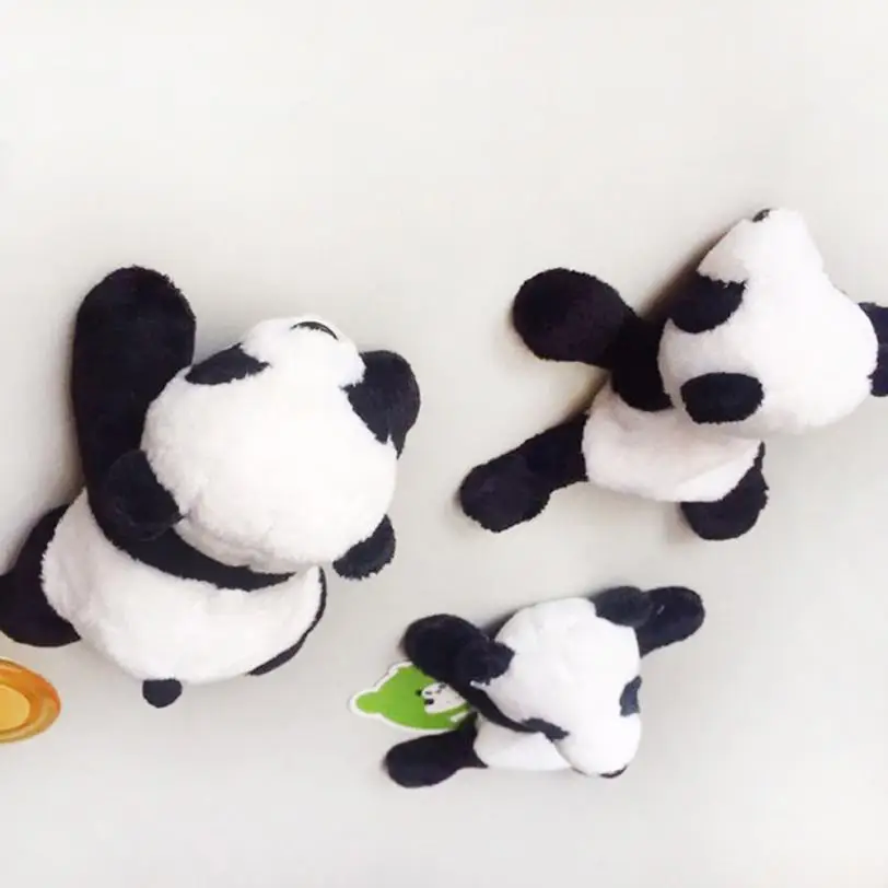 1 шт. милые мягкие плюшевые панды магнит на холодильник Стикеры детей подарок на день рождения рождественские подарки