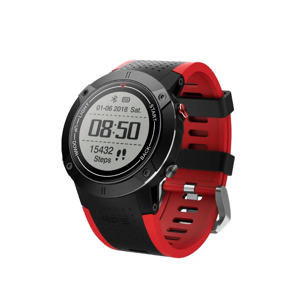 696 DM18 смарт-браслет IP68 Водонепроницаемый часы с шагомером пульсометром со Фитнес трекер умный браслет Multi спортивный умный Браслет - Цвет: Red
