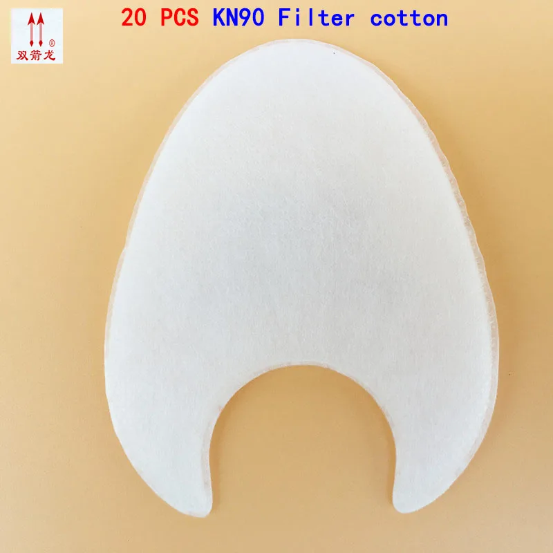 

New authentic KN90 dust filter cotton acrylic fiber filter particulates dustproof half mask use filters