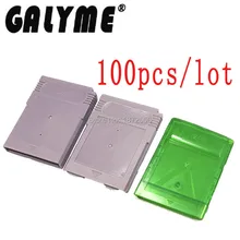 100 шт/партия,, два цвета на выбор, Чехол для карт, крышка гильзы, корпус, коробка, подходит для Nintendo dogba Gameboy, цветная крышка GBASP