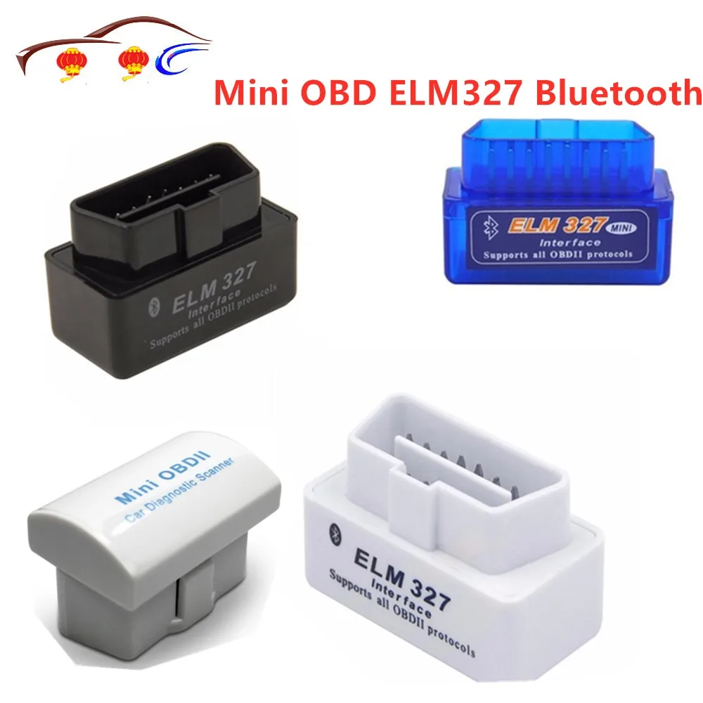 

Mini OBD ELM327 Bluetooth OBD2 V2.1 Auto Scan Code Read OBDII 2 Car ELM 327 Tester Diagnostic Tool for Android Windows Symbian
