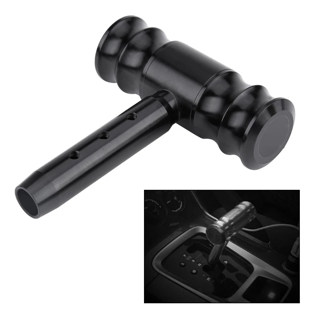 

Universal Gear shift knob T-Handle Joystick Type Manual Transmission Car Gear Shift Lever Knob Shifter Shift knob Aluminum