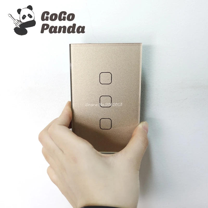  US Wifi App Remote Control Type Wall Light Controller Smart Home Automation Touch Switch Waterproof - 32886617944