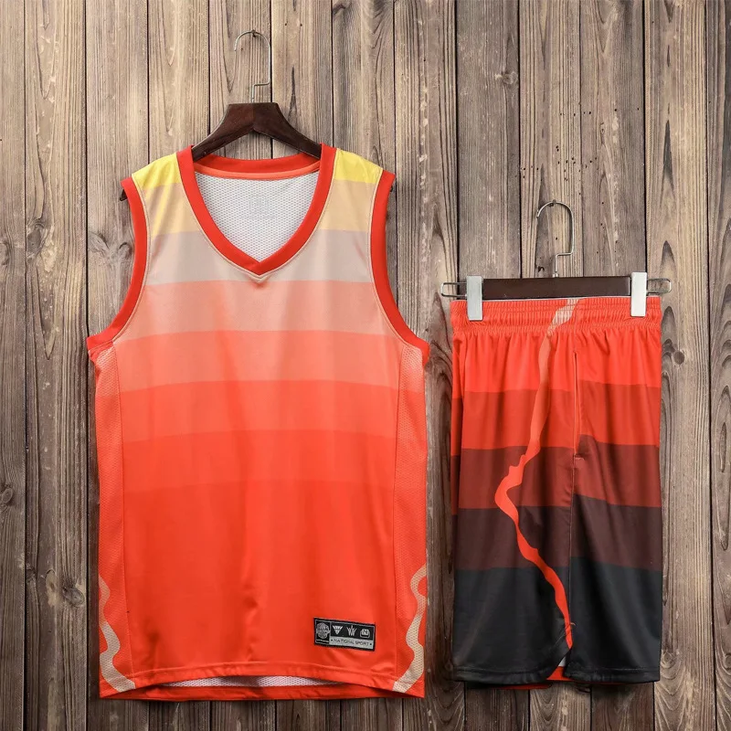 Одежда высшего качества для мужчин и женщин Детский Баскетбол тренировочные майки наборы для мальчиков спортивный комплект одежды рубашки шорты костюмы боковые карманы Подгонянные