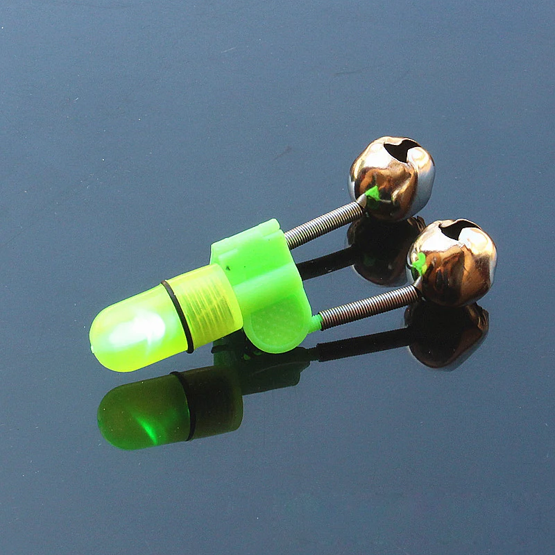 1pc 10pcs font b Fishing b font Bite Alarm With Bulb LED Night font b Fishing