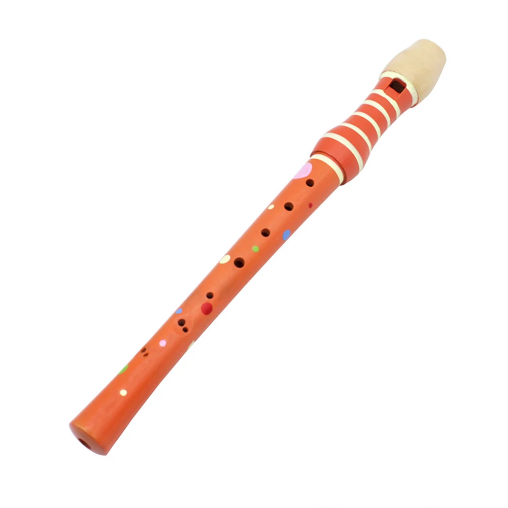 

Clarinet Musical Gift Treble High Quality 7-color Wood 8-Hole Musical Instruments Professional Flute Kids Toy