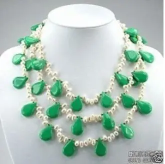 

Hot sell Noble- FREE SHIPPING>>>@@ long 1row natural white pearl turquoise Necklace AKOYA S