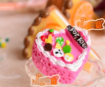 

Cute MINI Dollhouse Miniature Food accessories dollhouse cake