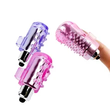 Women Mini Clitoris Stimulate Tongue Finger Vibrator Oral Licking Crystal Masturbation Sex Toys SN-Hot
