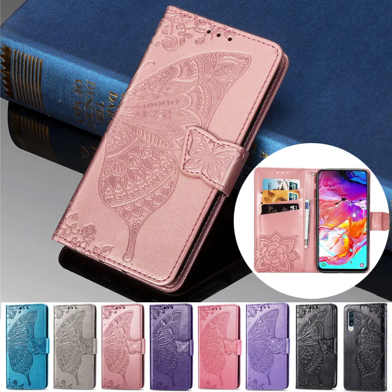 

Butterfly Pattern Leather Case For Samsung A80 Wallet Cover for Samsung Galaxy A20 Core A20E A10 A30 A40 A50 A60 A70 A90 Cases