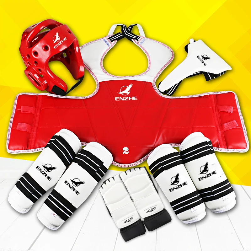NEWAdultkidstaekwondothickeningwtftaekwondoprotection8pcs