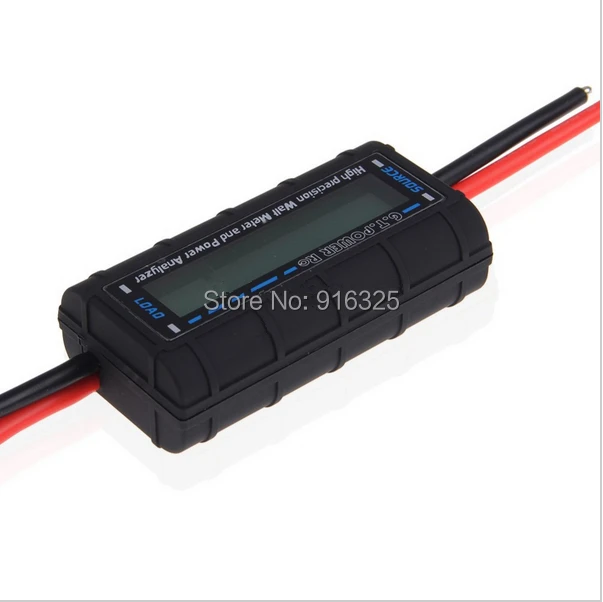 

New 4.8V-60V 130A 150A LCD G.T Power RC Watt Meter Tester and Power Analyzer High Precision