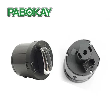 

5ND941431B Chrome Auto Headlight Fog Light Switch For VW Tiguan Golf MK6 VI 6 Jetta MK5 V Passat B6 B7 5ND 941 431 B 3C8941431A