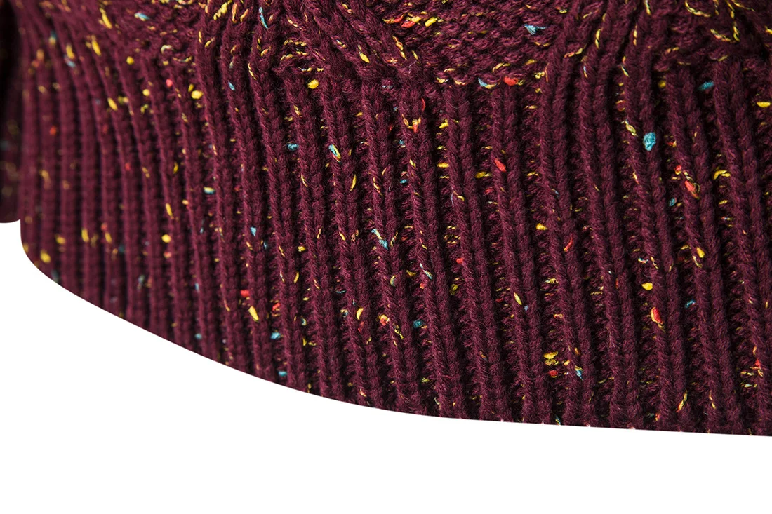 Свитер для мужчин 2017 утолщение пуловер свитер мужской с круглым вырезом Цвет Dot Slim Fit Вязание s свитеры для женщин Человек Пуловер XXL NZ267