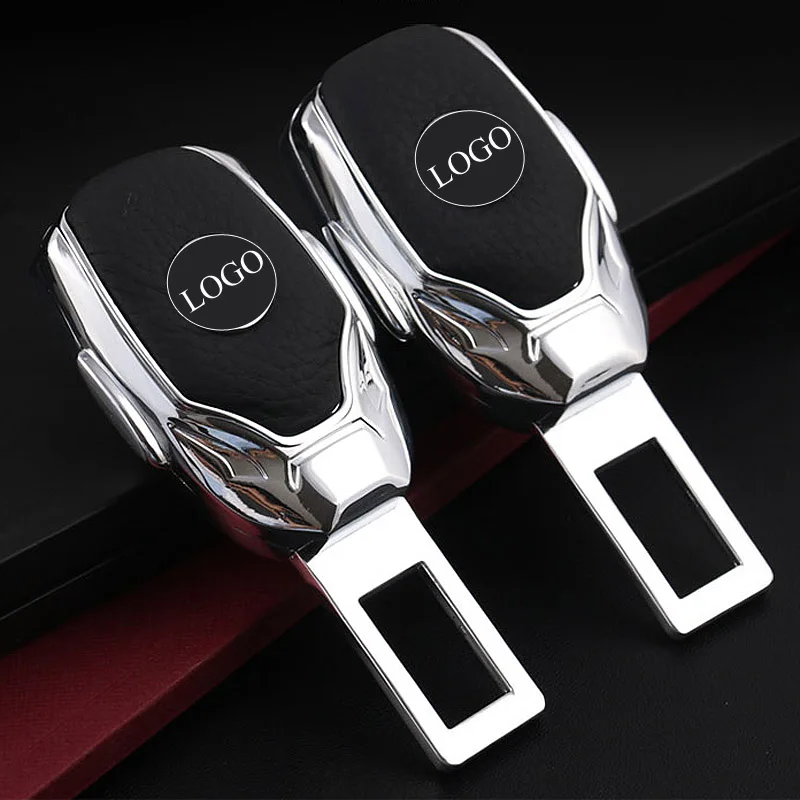 Prix 1 pièces de haute qualité en alliage de Zinc pince de ceinture de sécurité extension ceintures de sécurité prise pour Benz Land Rover BMW Audi Ford Honda Volvo Mazda