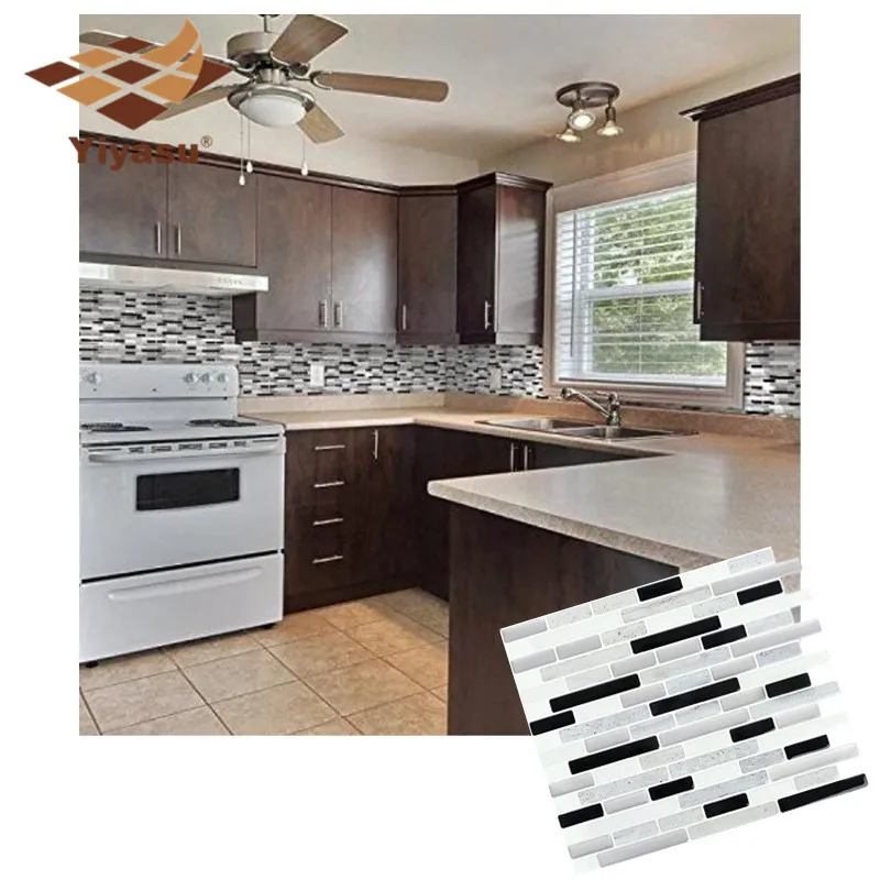 Aliexpress.com : Buy Self Adhesive Mosaic Tile 3D Wall ...