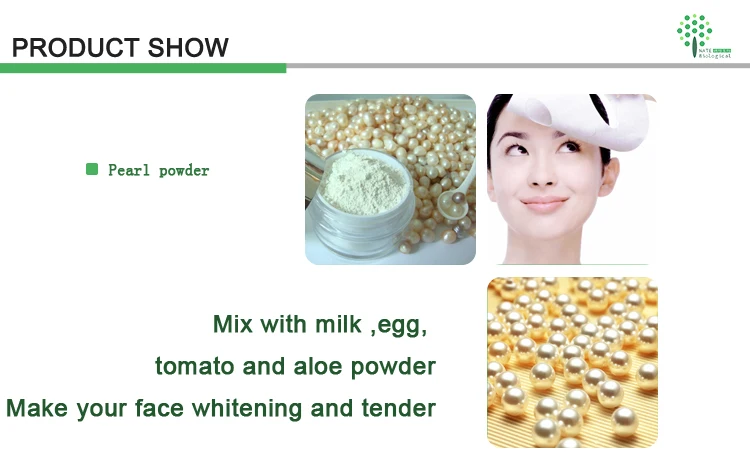 100% natural Pure Pearl Powder BEST price for skin lightening