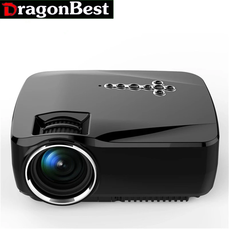 

Projector GP70UP Android 4.4 1200 Lumens Support 1920x1080P Analog TV LED Projector Wifi Projector for Home Theater Smart TV Box