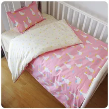 Скидка! Комплект из 3 предметов, детская кроватка комплект детского постельного белья на Колыбель для новорожденных пуш-ап комплект, включают в себя(пододеяльник+ лист+ наволочка