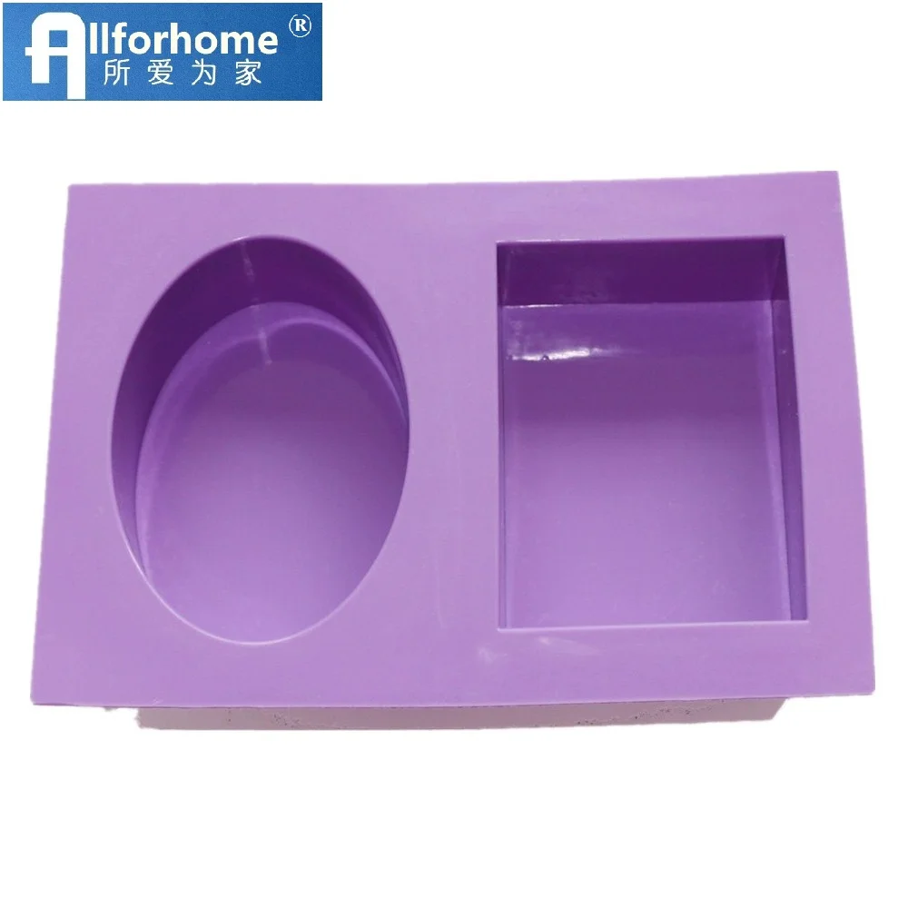 

2 Hole Oval Square Silicone Handmade Soap Mold Cupcake Muffin Cups Craft Art Soap Making Mould Chocolate DIY Mold Soap diy Mold