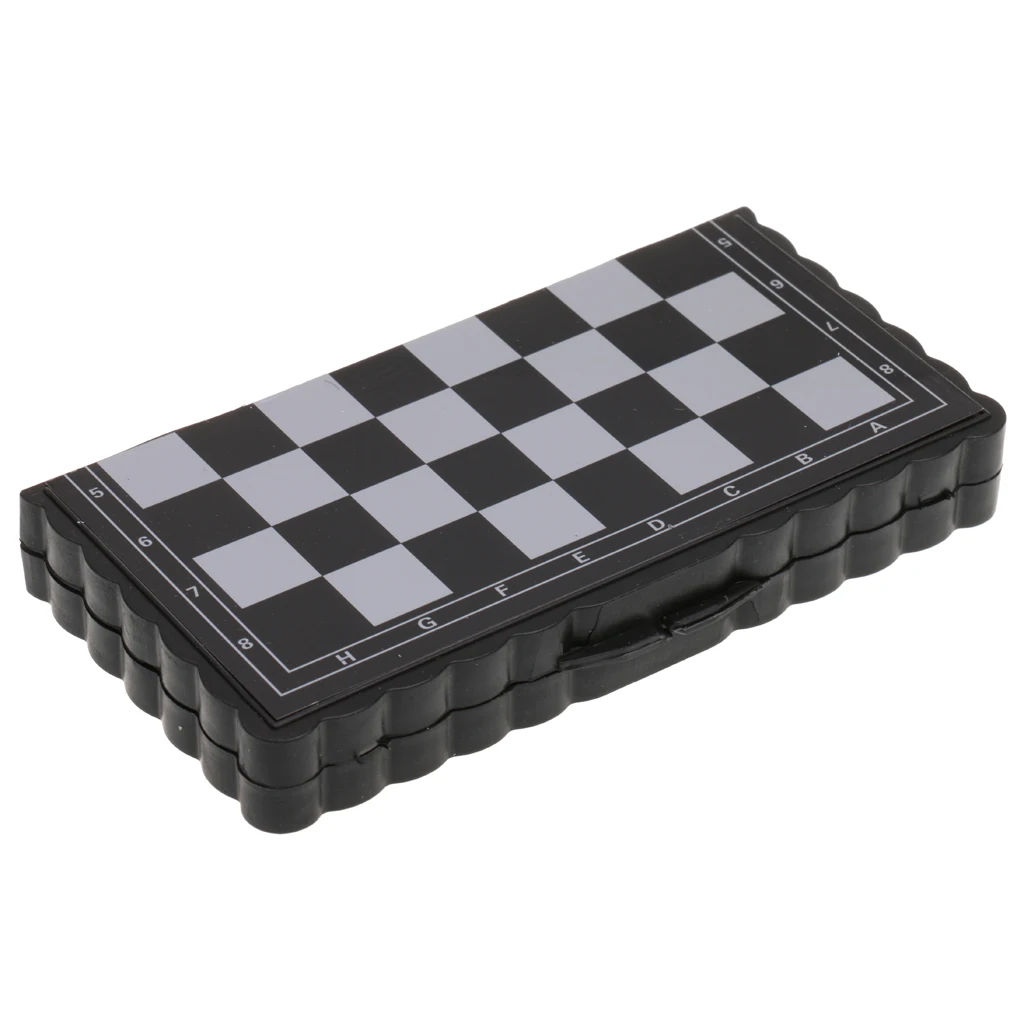 Pocket Chess Game Magnetic Plastic Chessboard Set Chess Outdoor Pub Club Game Kid Gift Chess Games