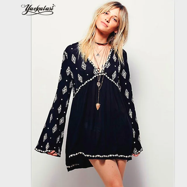 black hippie outfits