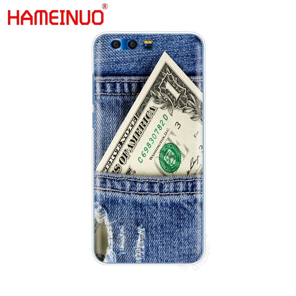 HAMEINUO денежные деньги доллар рубль чехол для телефона Huawei Honor V10 4A 5A 6A 7A 6C 6X 7X 8 9 NOVA 2 2S